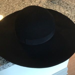 Black Floppy Hat